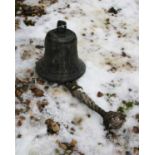 A vintage school bell,