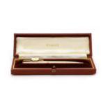 A 9ct gold Parker waterdrop pen,