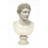 A composite classical bust after Meleager