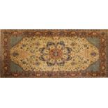 A small Persian Tabriz rug,