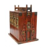 A Chinese lacquer marriage chest,