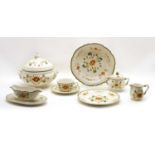 A French Sarreguemines faience ‘Venise’ pattern dinner service,