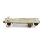 A late 19th century/early 20th toboggan,