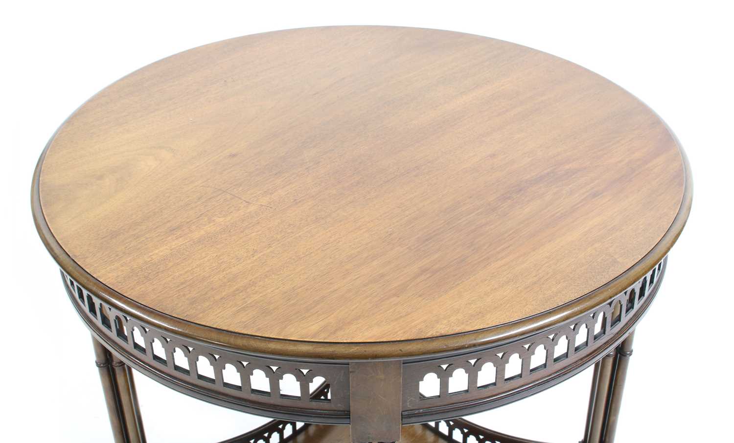 A late Victorian mahogany centre table - Image 2 of 2