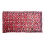 A Persian Hamadan carpet,
