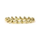 A 14ct gold San Marco link bracelet,