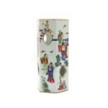 A Chinese famille rose vase,