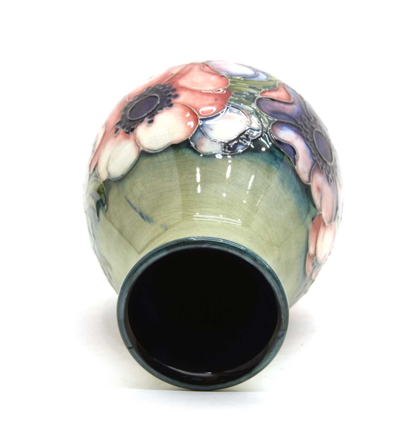 A Walter Morcroft 'Anemone' vase, - Image 3 of 4