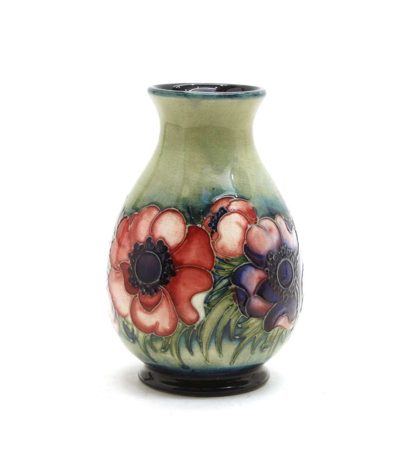 A Walter Morcroft 'Anemone' vase, - Image 2 of 4