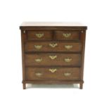 A small oak bachelor's chest