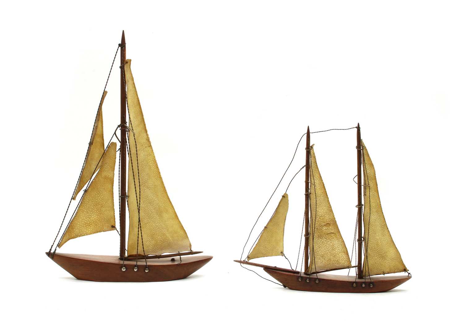 Two French yacht models - Image 2 of 2