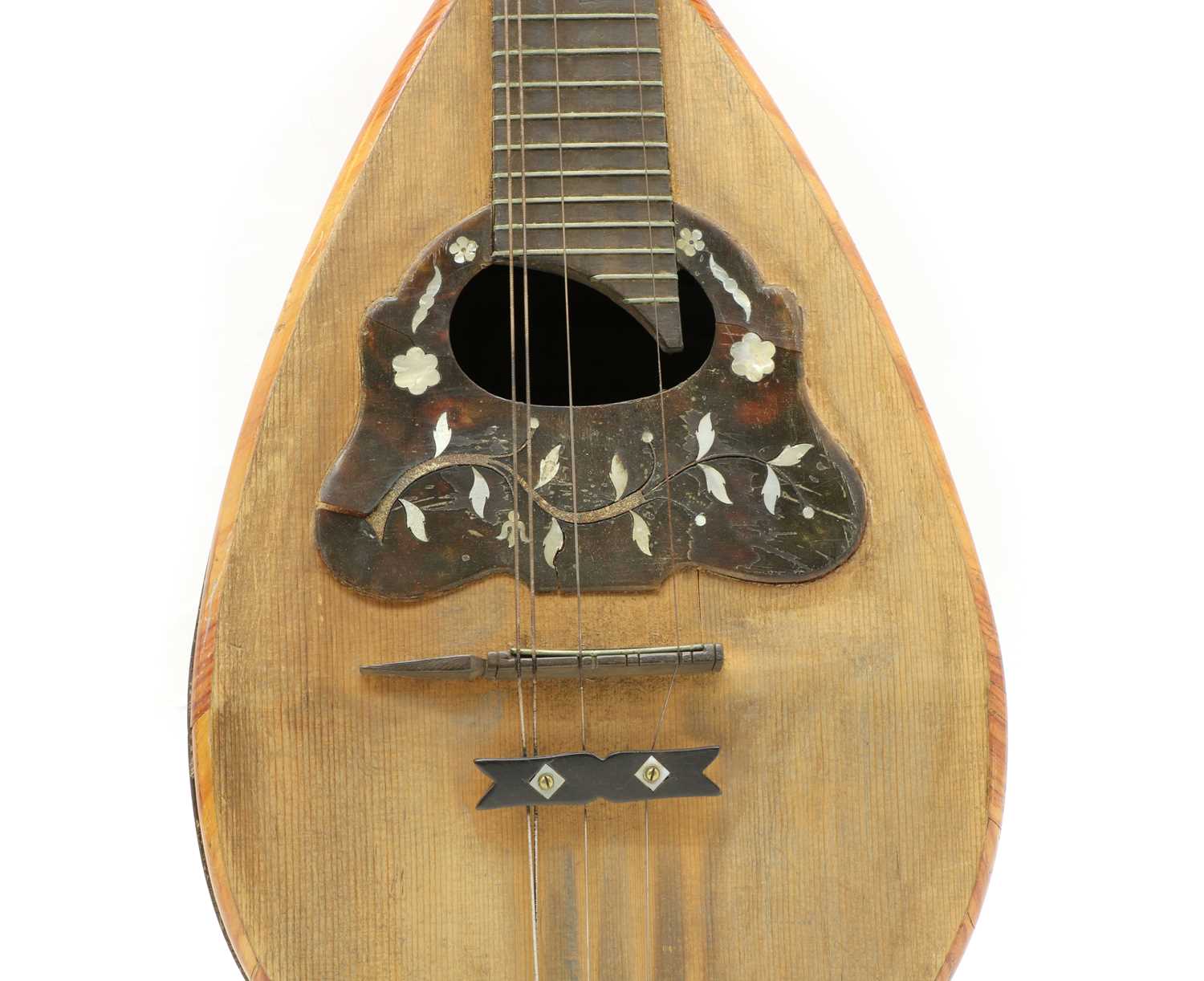 An early 20th Century Italian bowl back mandolin, - Image 3 of 6