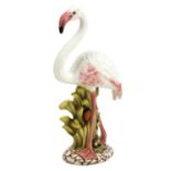 A pottery flamingo,