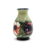A Walter Morcroft 'Anemone' vase,