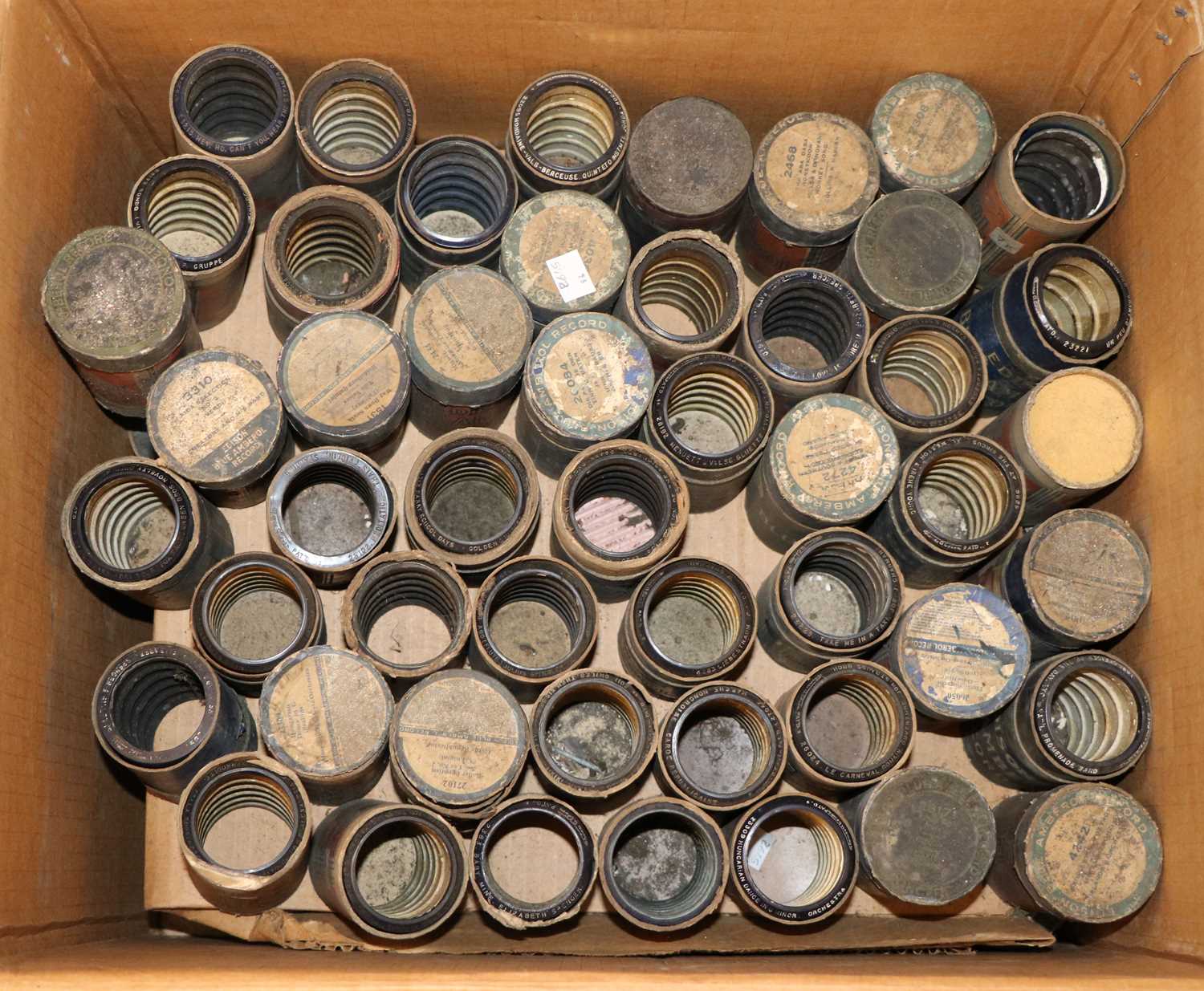 A collection of approximately fifty Edison gramophone cylinders - Image 3 of 3