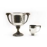 Two 'Art Deco' period silver trophies
