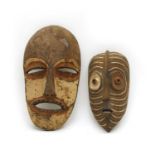 Two African Tribal masks,