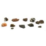 A quantity of geological specimens,