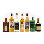 Assorted Whisky, Drambuie and liqueurs, fifteen bottles in total