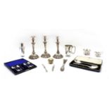 Silver-plated items,