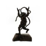 A Chinese bronze figure