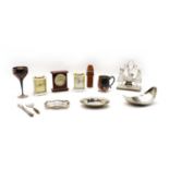 A large collection of silver plated items