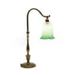 An Edwardian design table lamp,