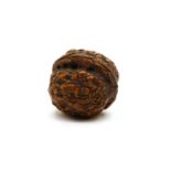 A Chinese complete walnut shell,