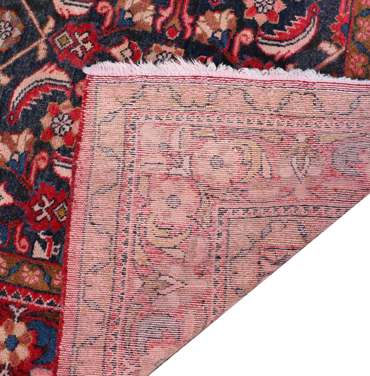 A Persian village rug, - Bild 2 aus 2