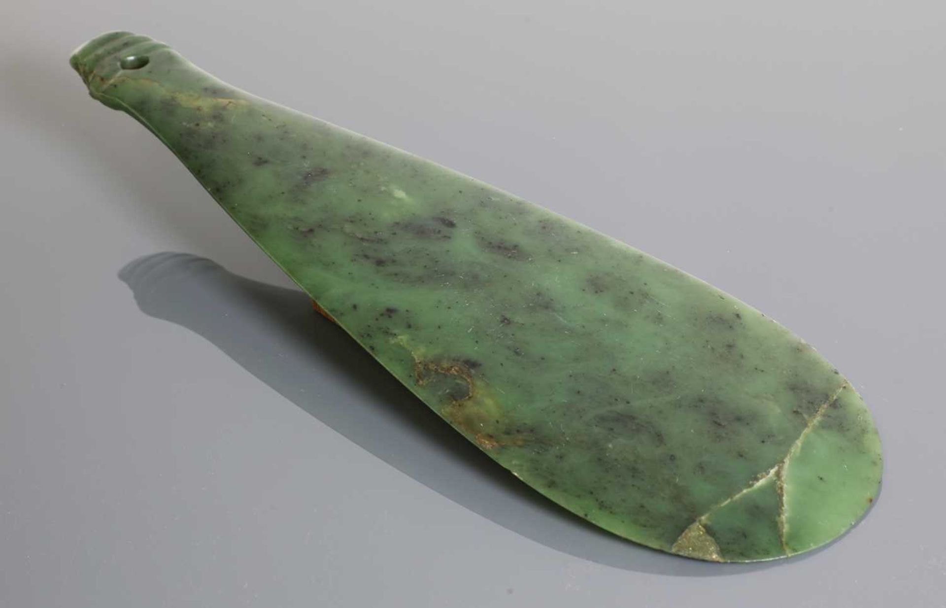 A Maori mere pounamu hand club - Bild 7 aus 20