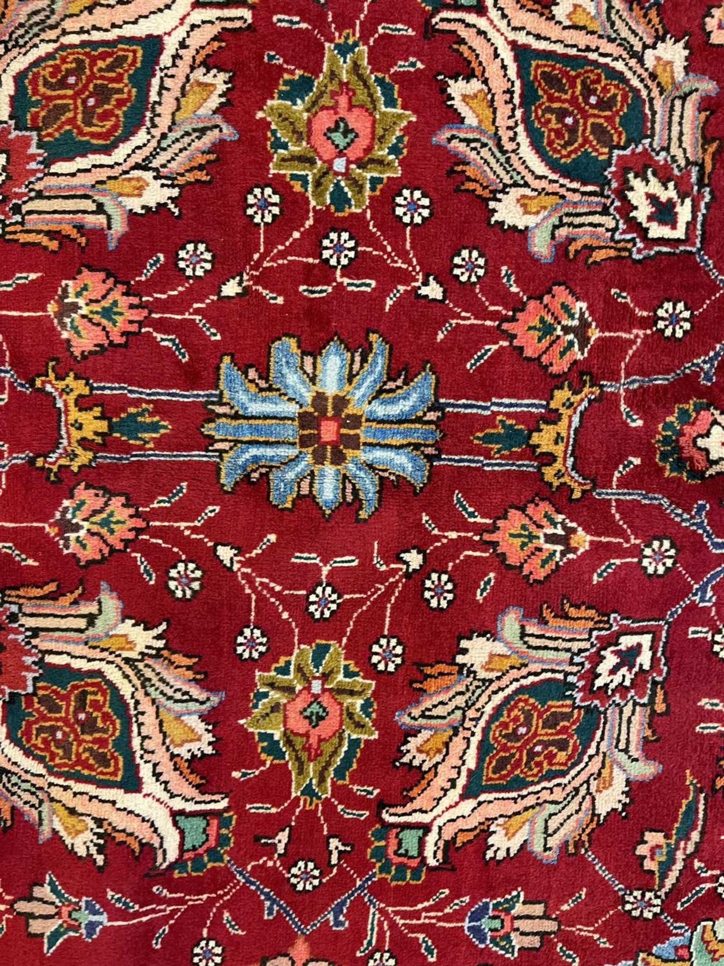 A Persian Tabriz carpet, - Image 3 of 16