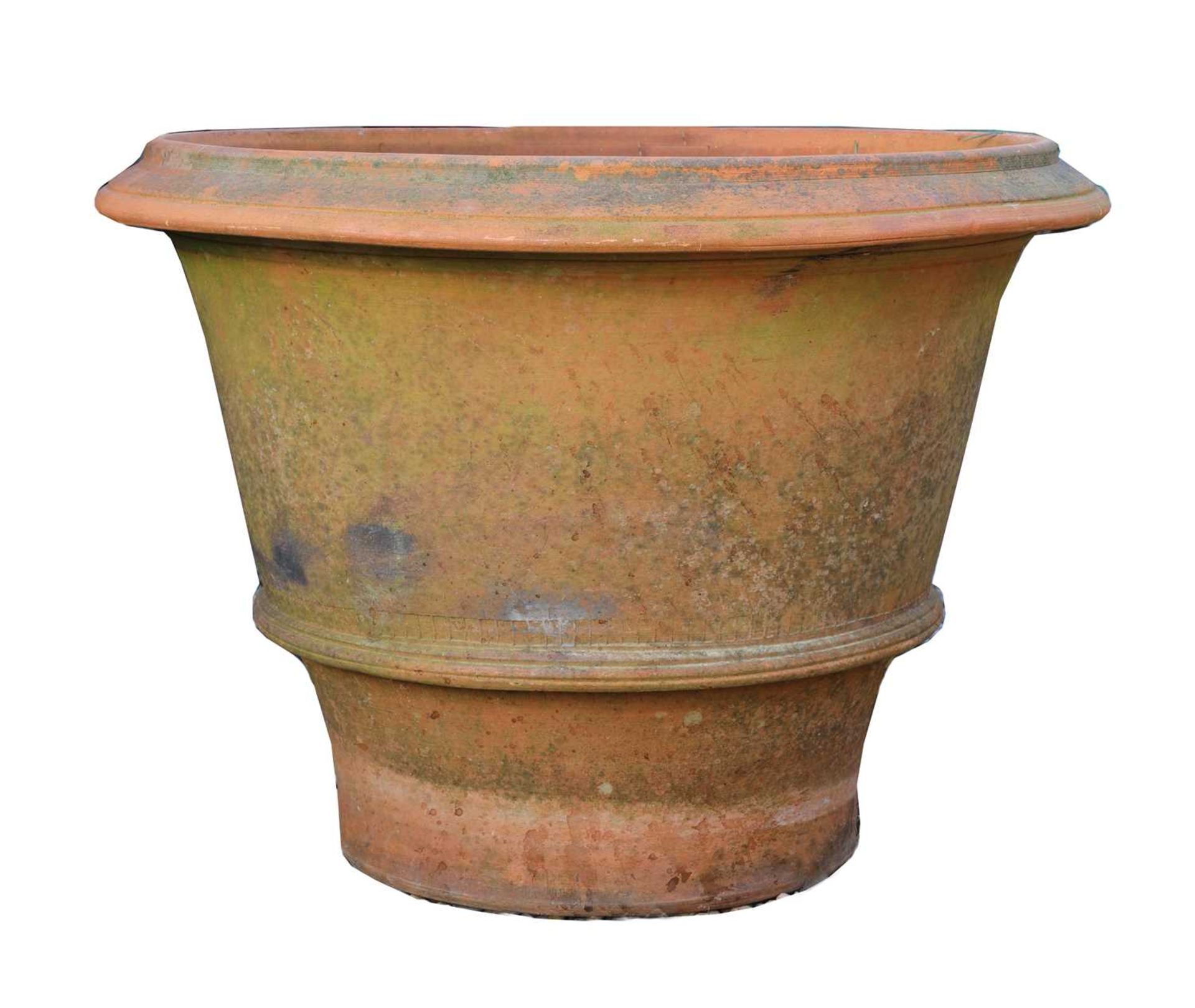 A Whichford pottery terracotta planter and another similar (2) - Image 2 of 2