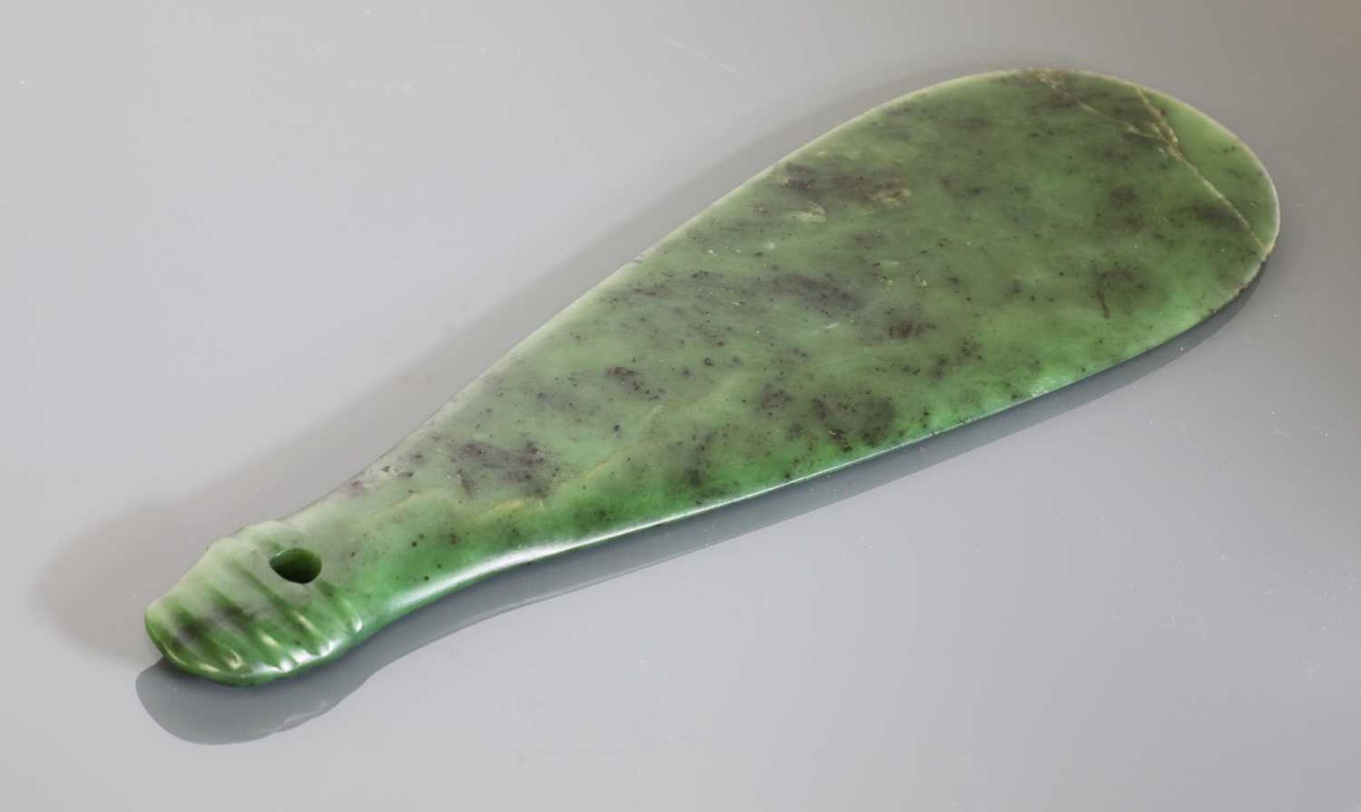 A Maori mere pounamu hand club - Bild 4 aus 20