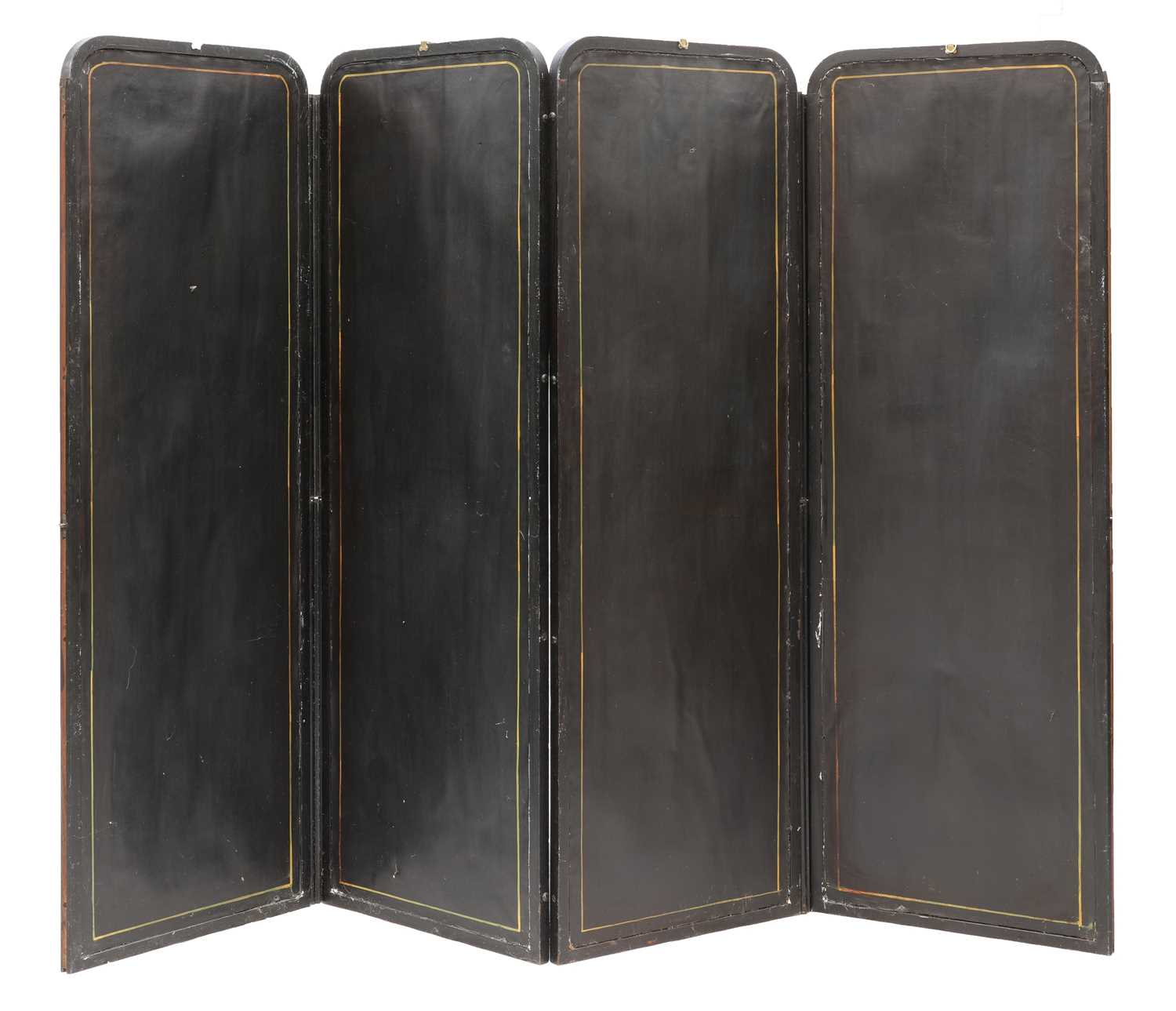Four Victorian découpage panels, - Image 2 of 27