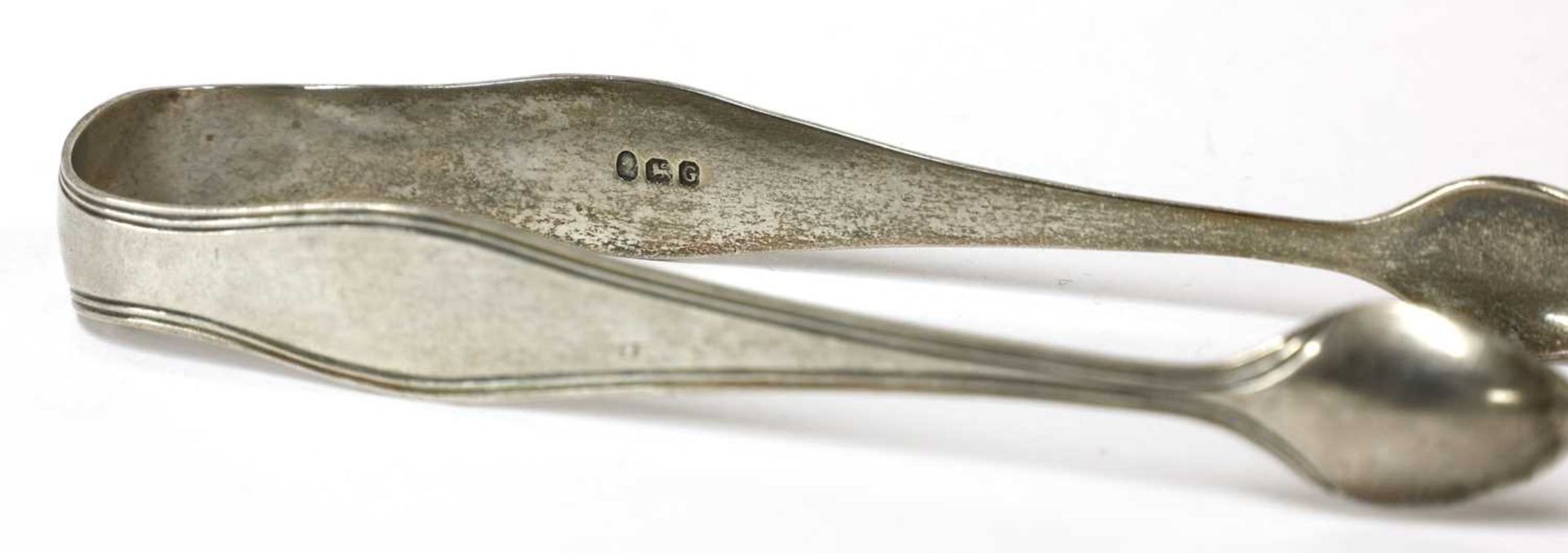 Eight pairs of silver sugar tongs, - Image 4 of 31