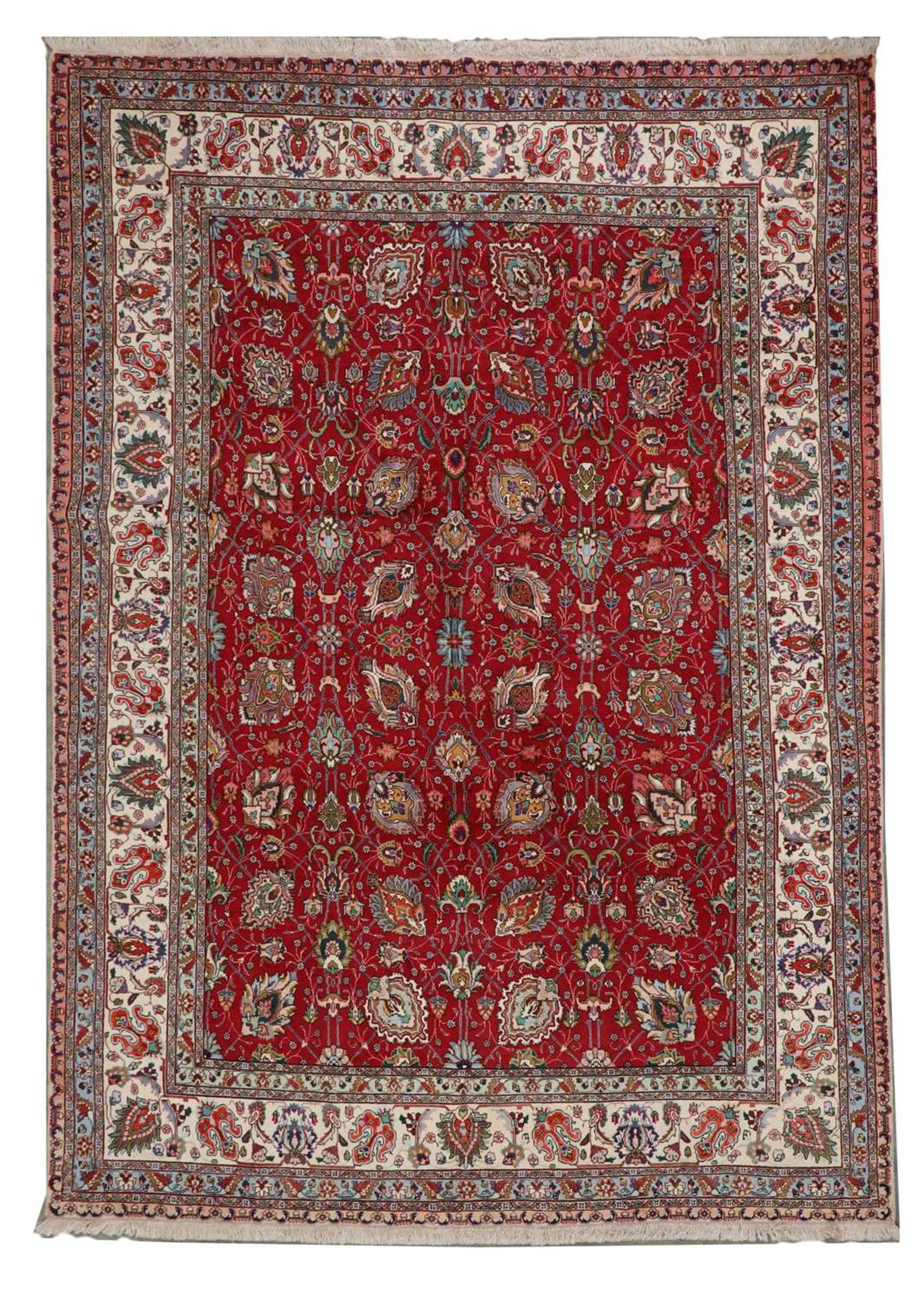 A Persian Tabriz carpet,