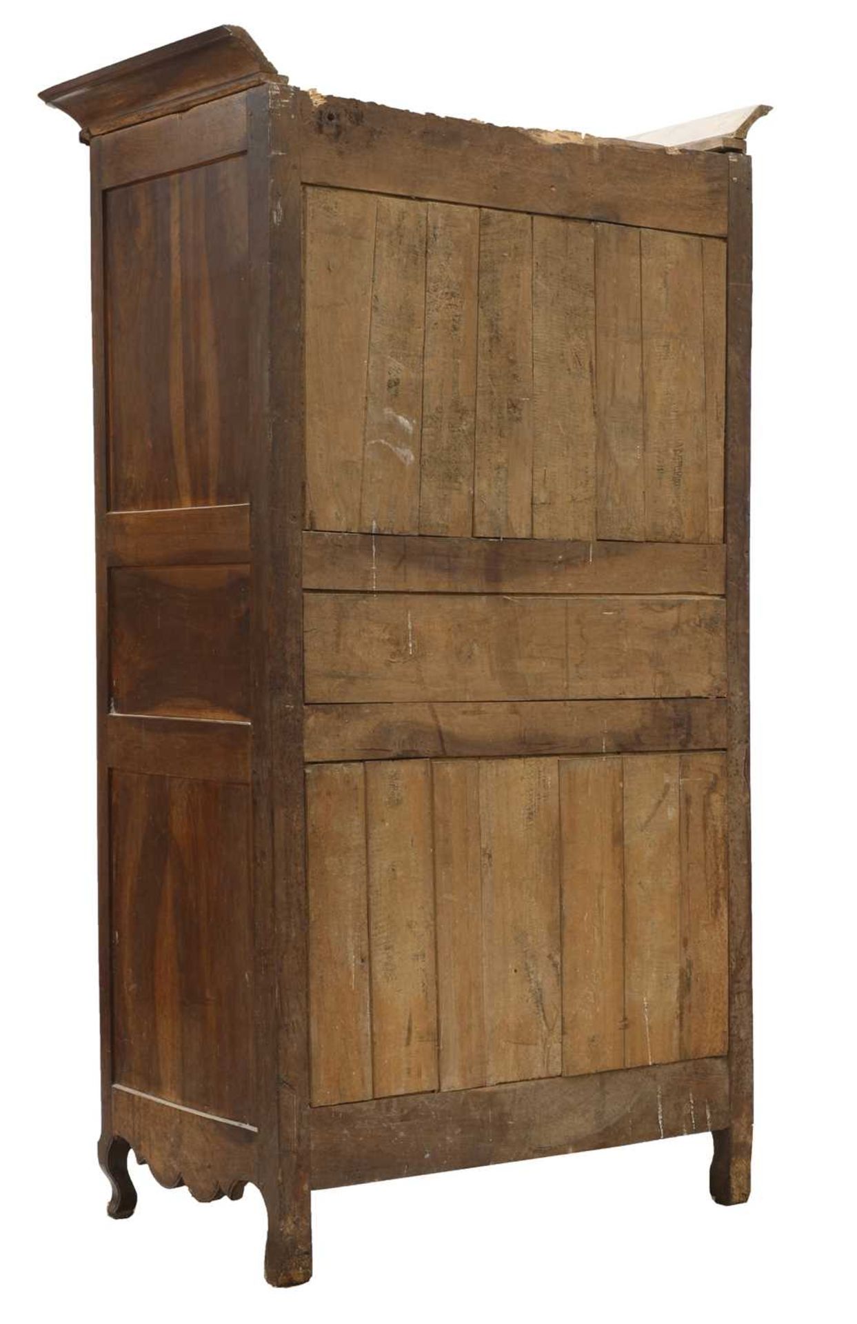 A French fruitwood cupboard, - Image 3 of 34