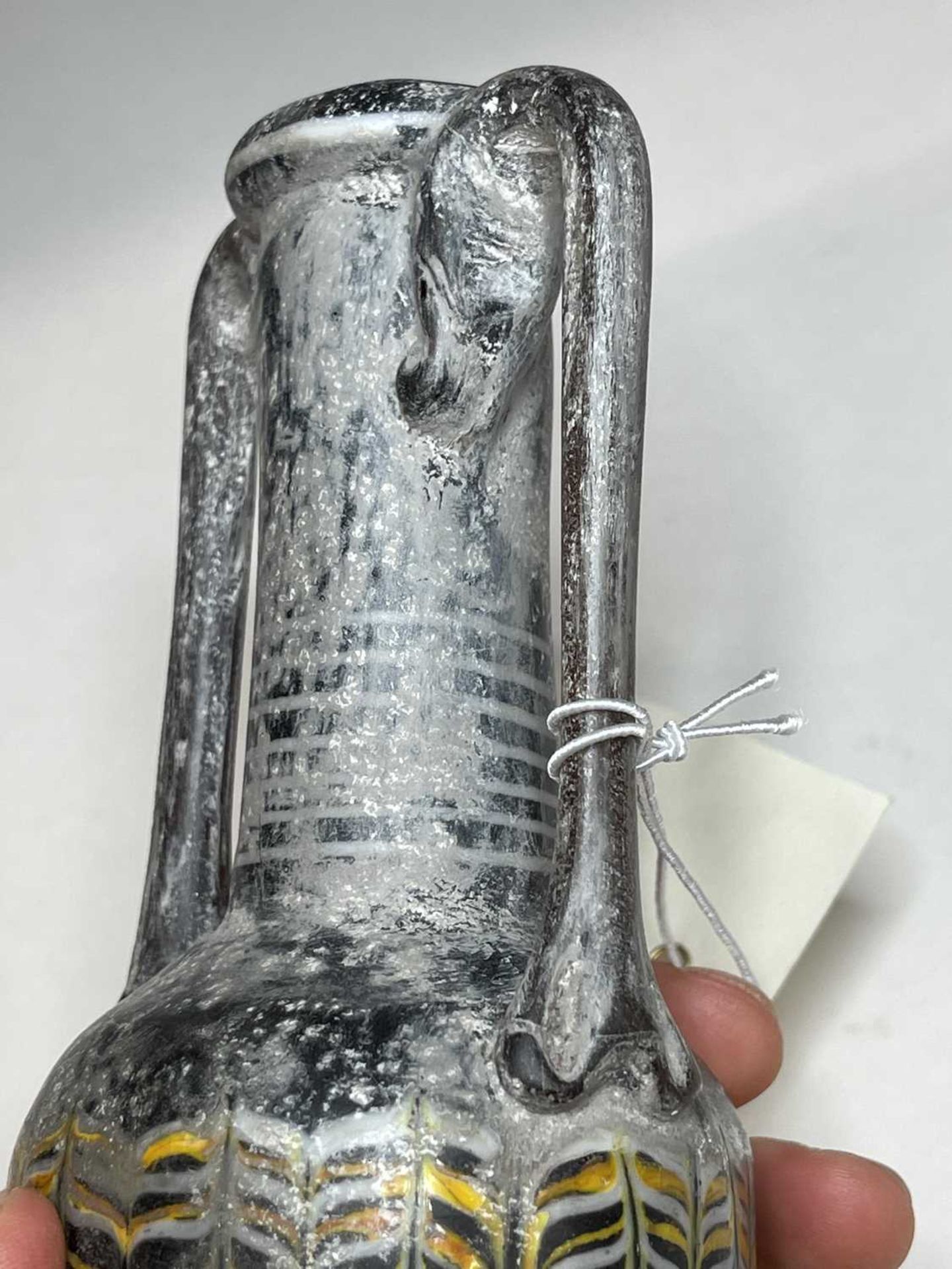 A Roman marbled glass bottle, - Bild 49 aus 49