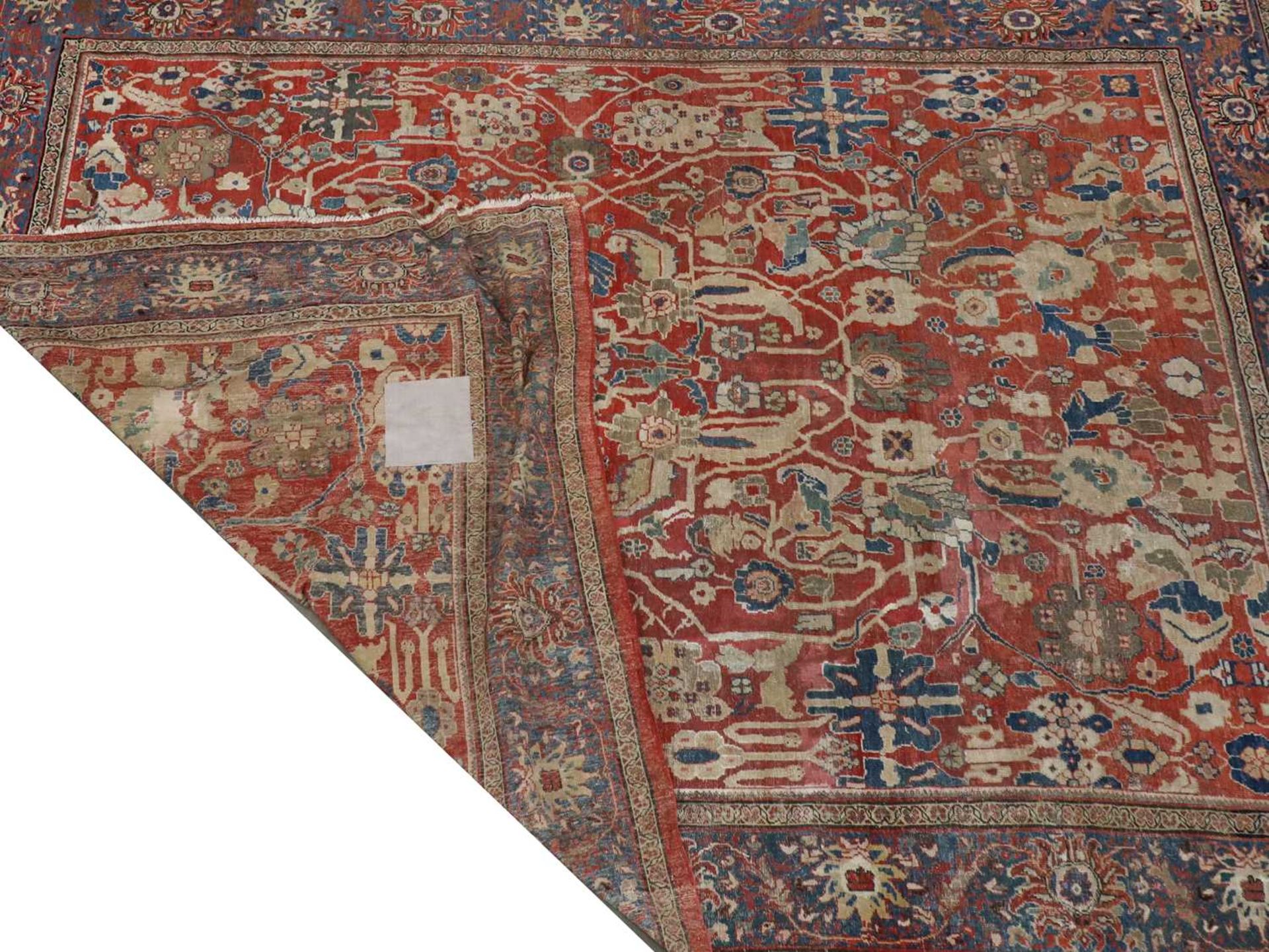 A Persian Ziegler carpet, - Bild 2 aus 31
