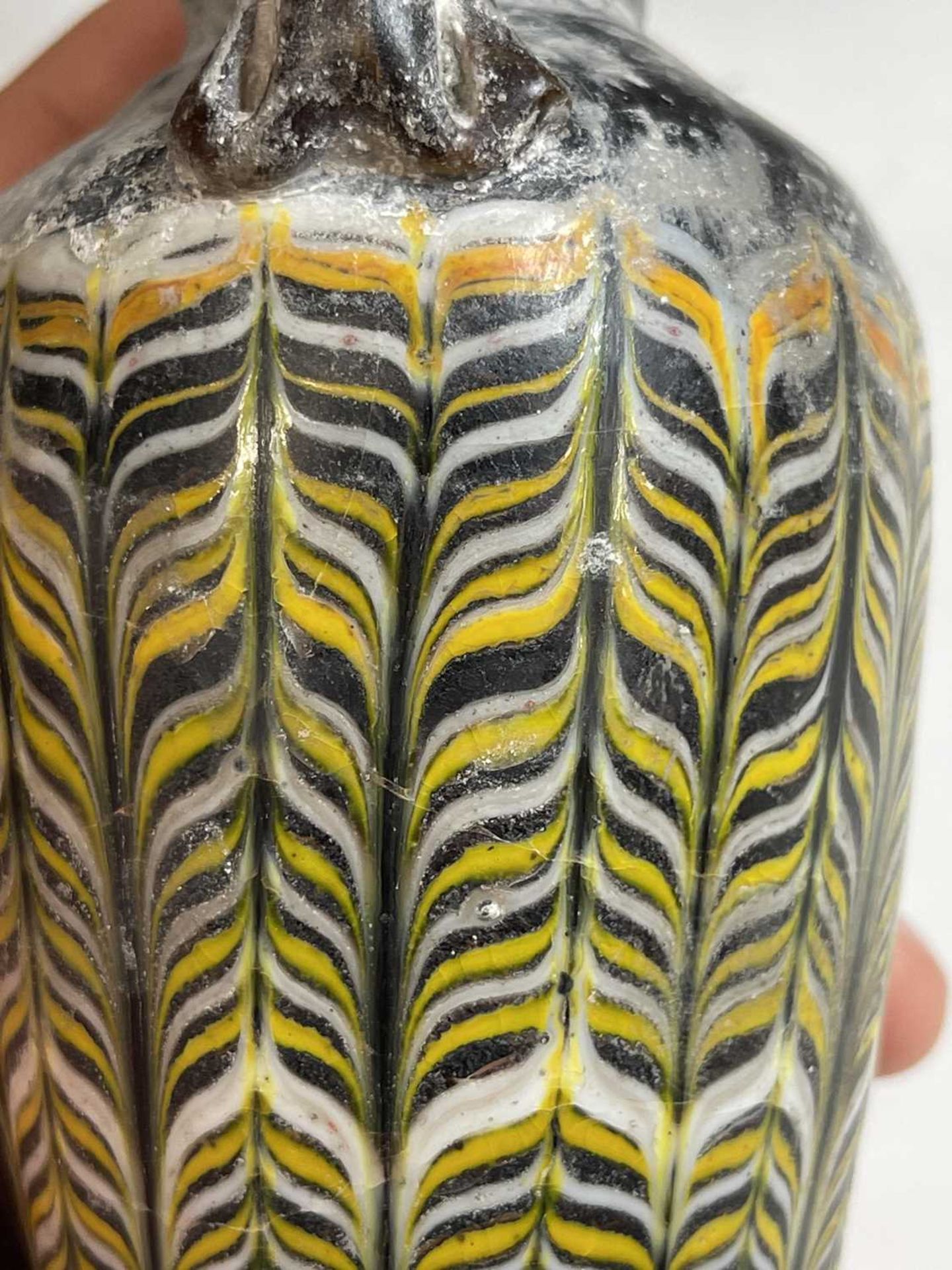 A Roman marbled glass bottle, - Bild 20 aus 49