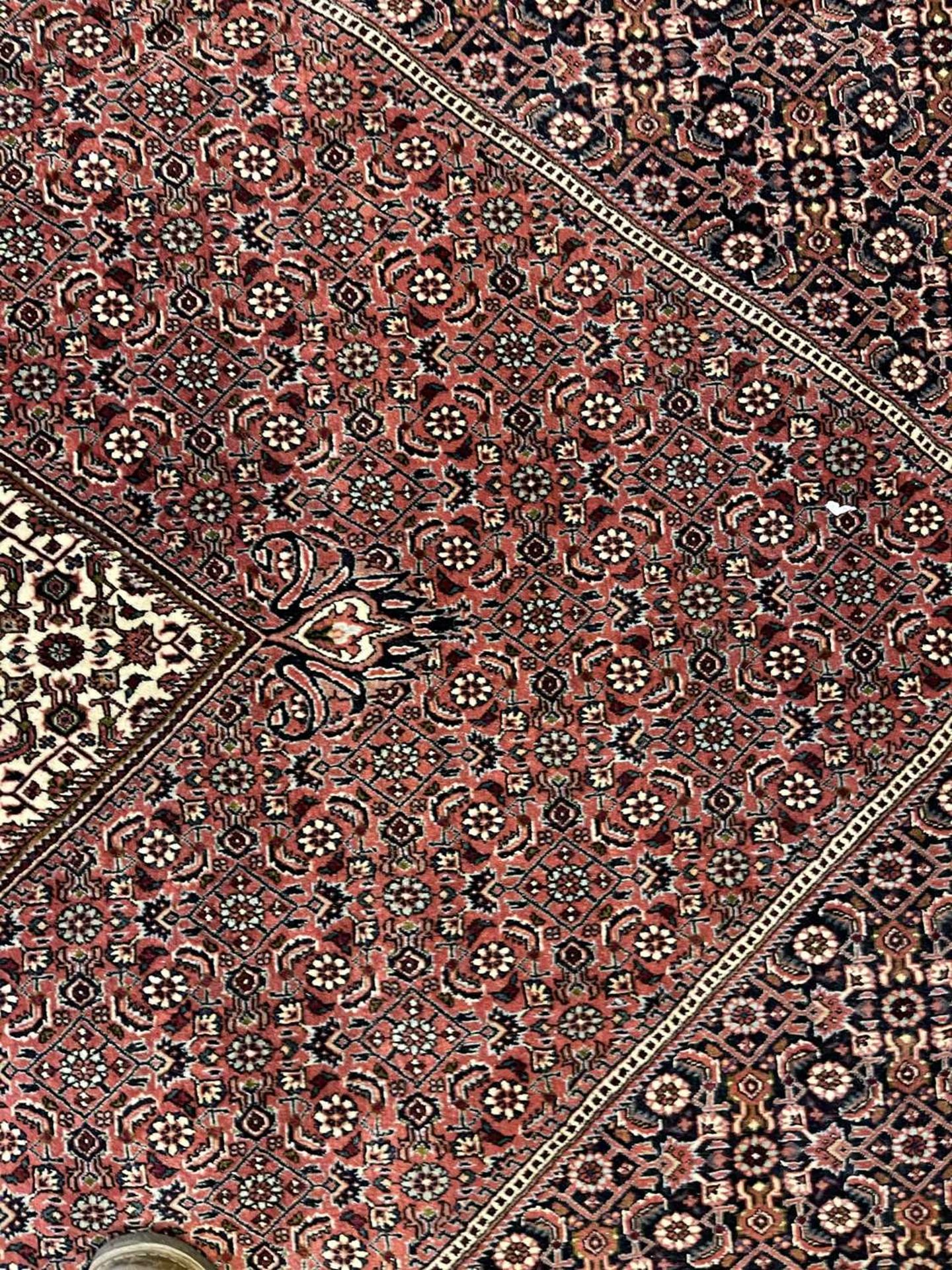 A Persian Hamadan carpet, - Image 12 of 15