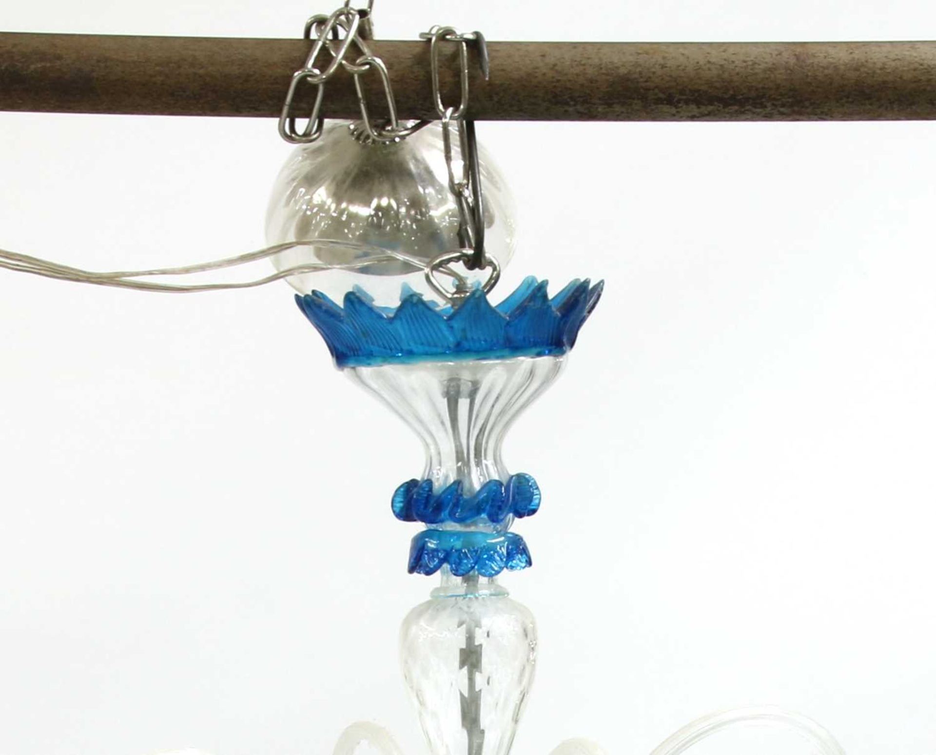 A Murano glass chandelier, - Image 5 of 5