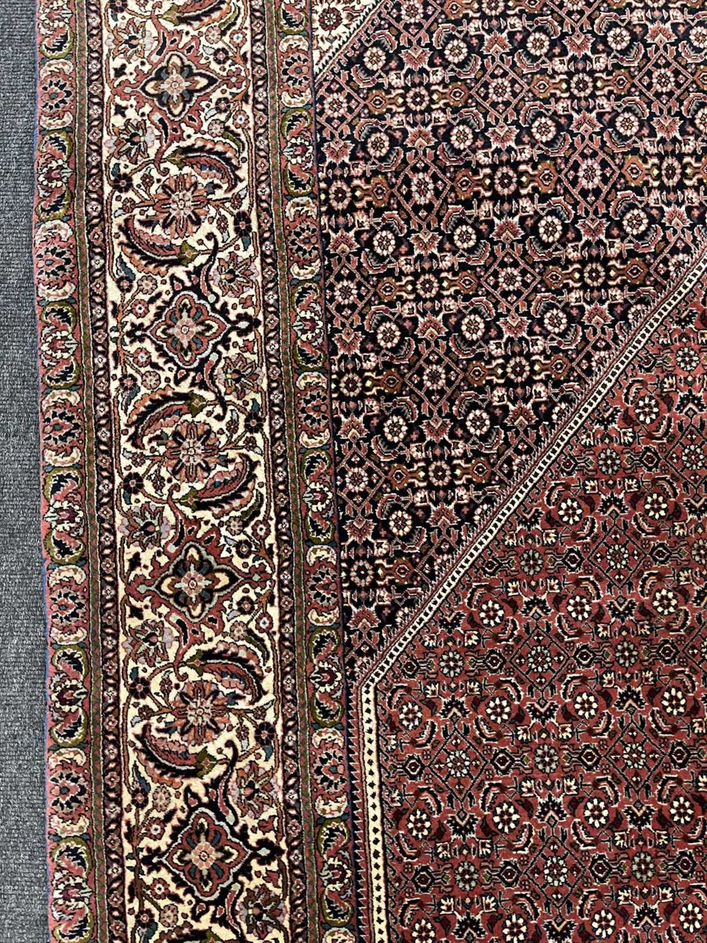 A Persian Hamadan carpet, - Image 11 of 15