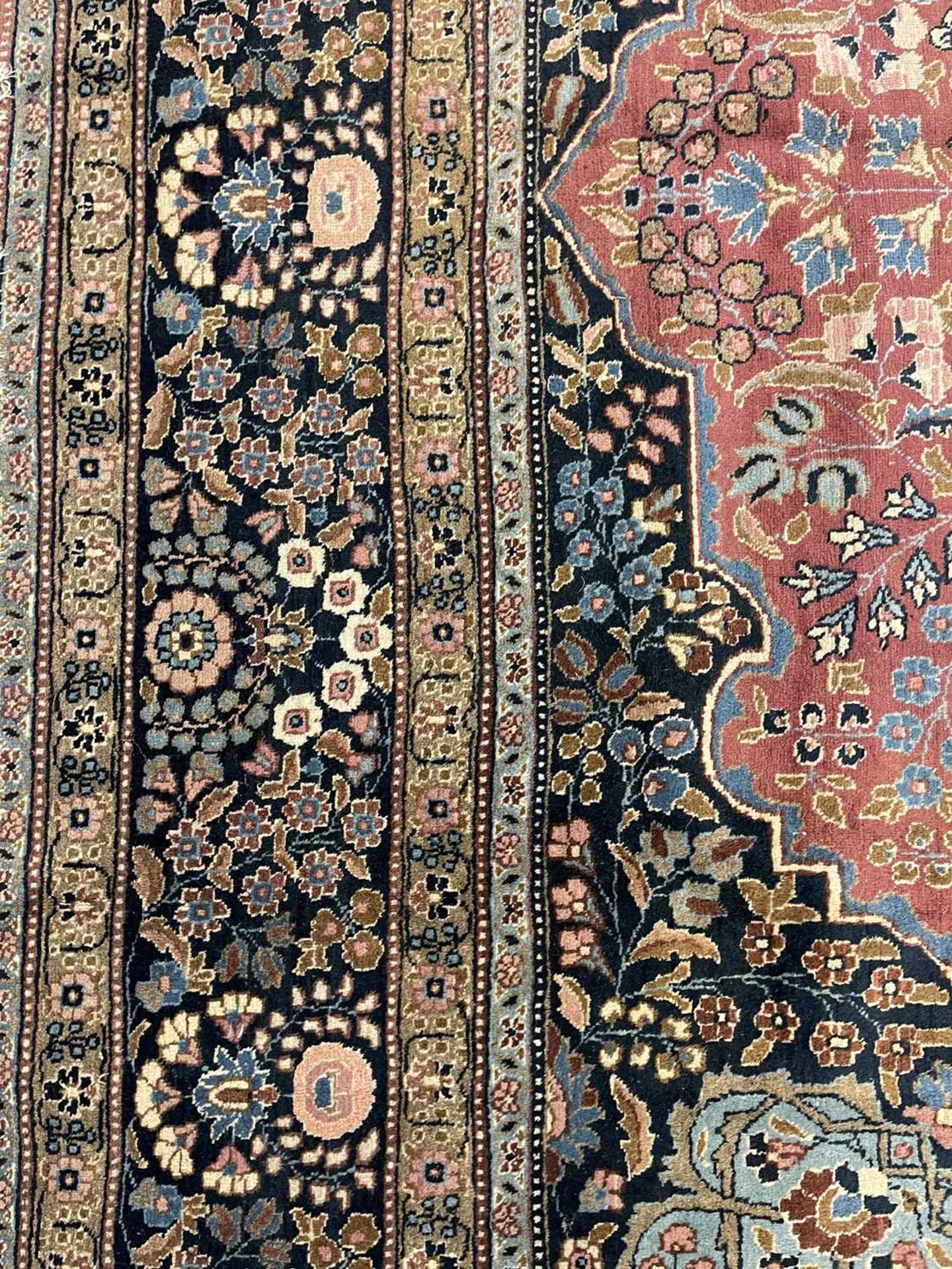 A large Persian Mashad carpet, - Image 25 of 29