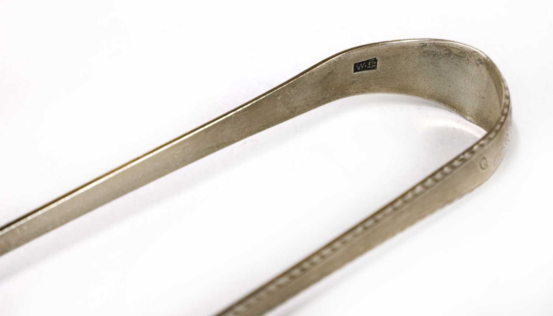 A pair of George III silver sugar tongs, - Image 18 of 28