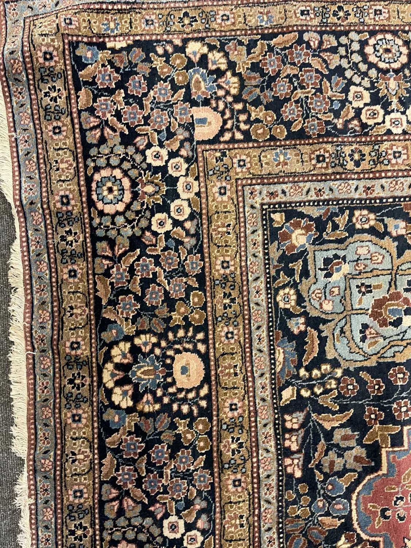 A large Persian Mashad carpet, - Image 19 of 29