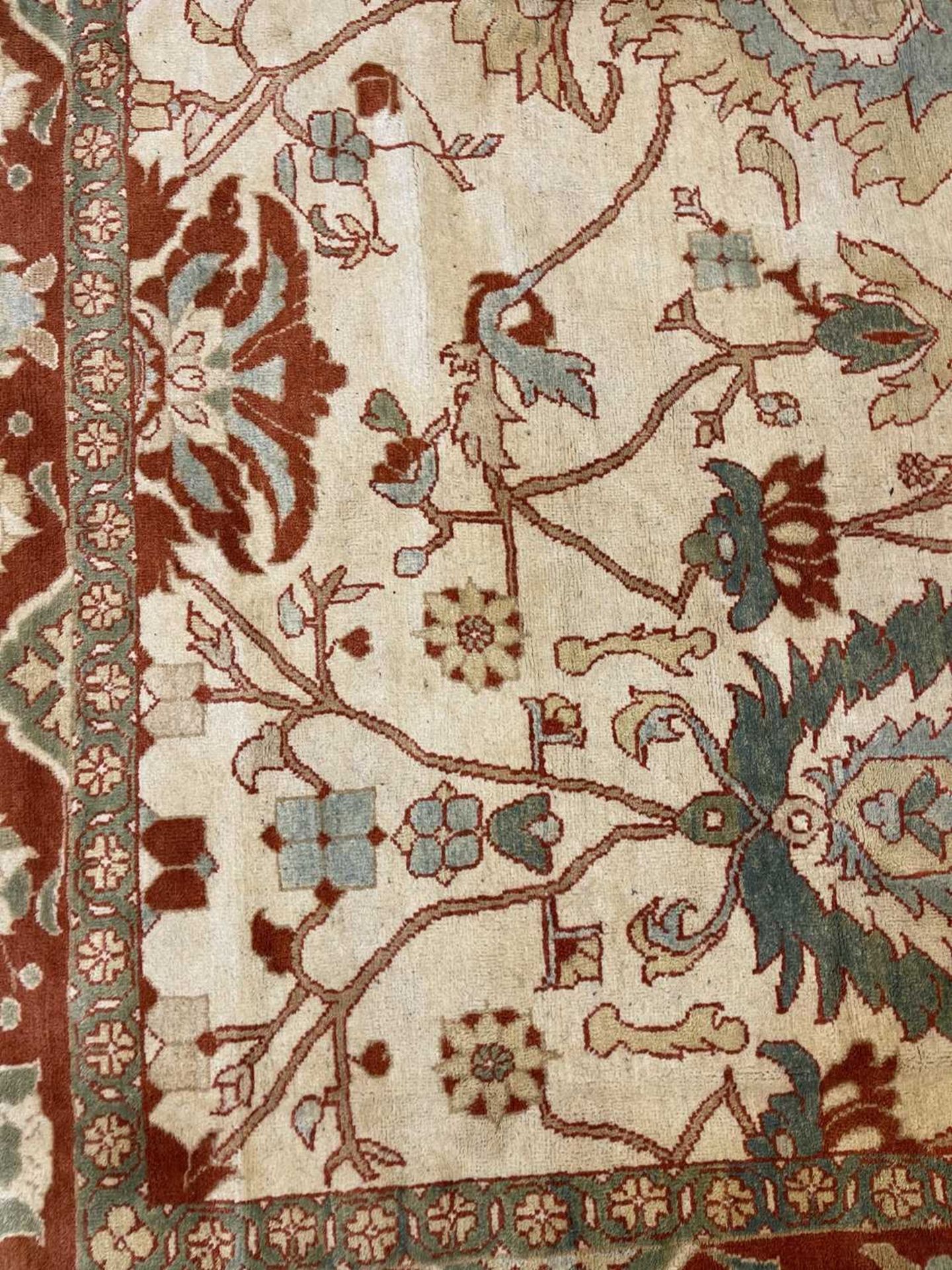 A large Persian Ziegler Sultanabad carpet, - Bild 18 aus 34