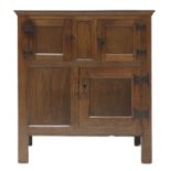 An oak cupboard