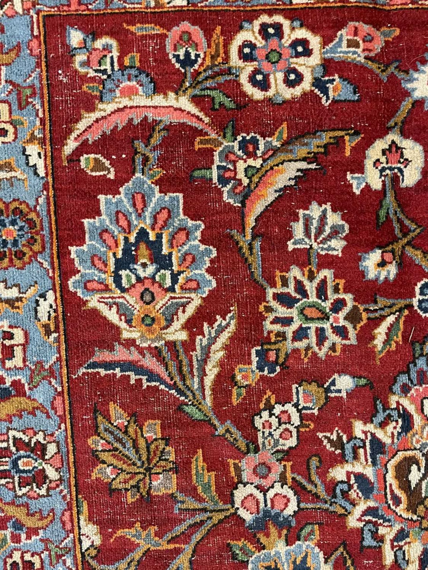 A Persian Kashan carpet, - Image 12 of 18