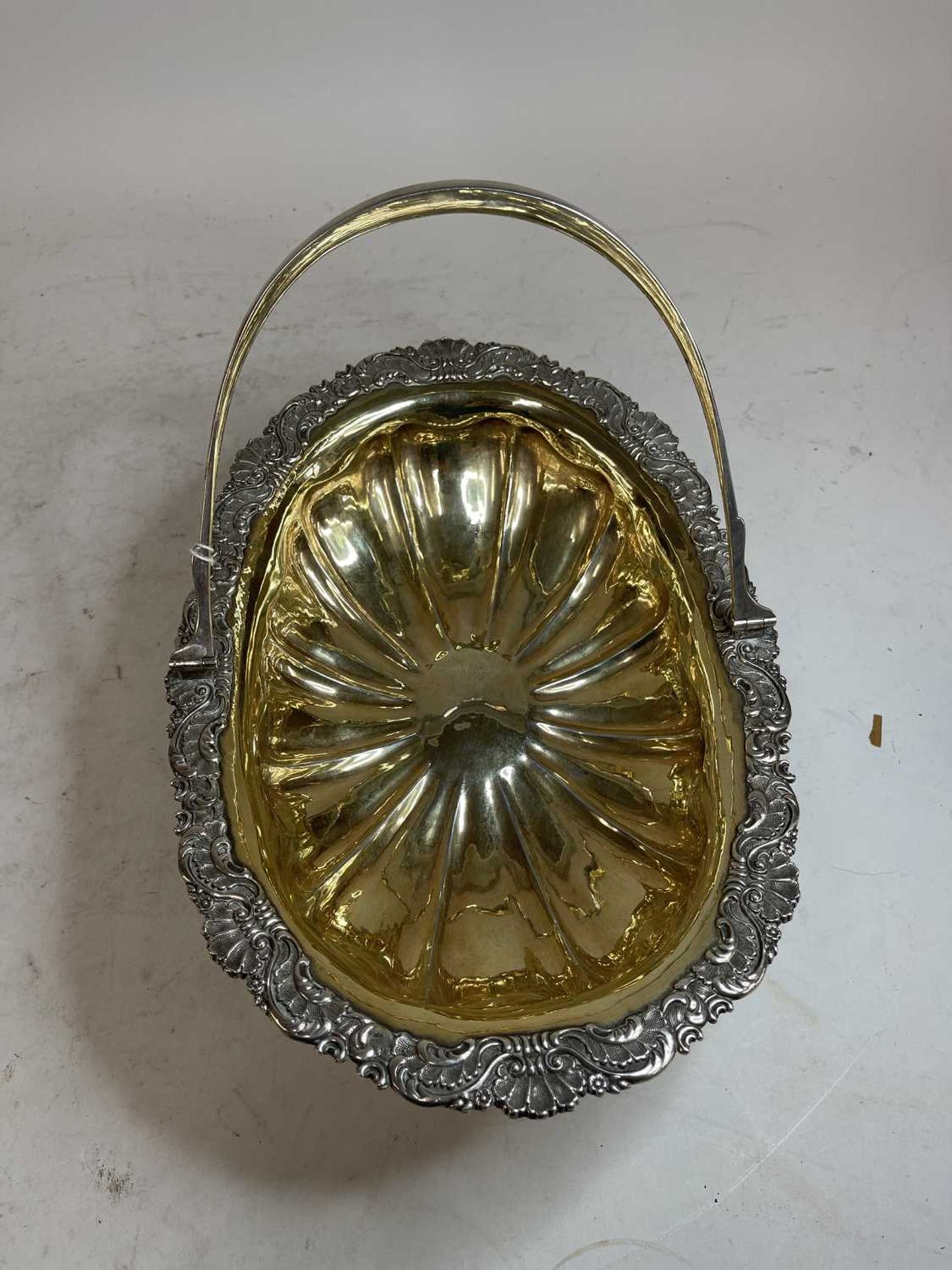A large Russian silver basket, - Image 15 of 17